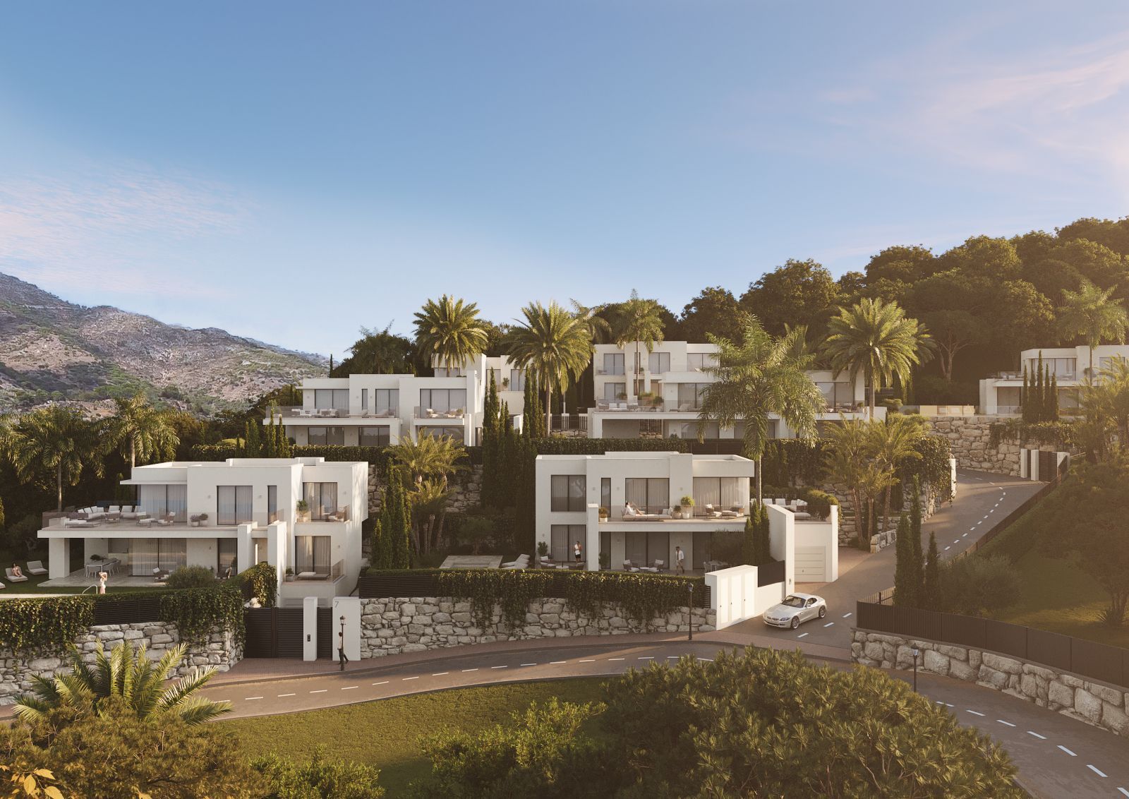4 Bed Detached Villa in Mijas w Mijas — Wolnostojąca Willa